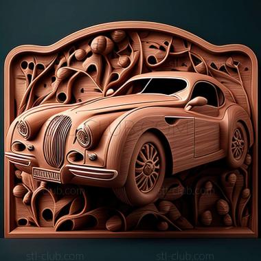 3D мадэль Jaguar XK150 (STL)